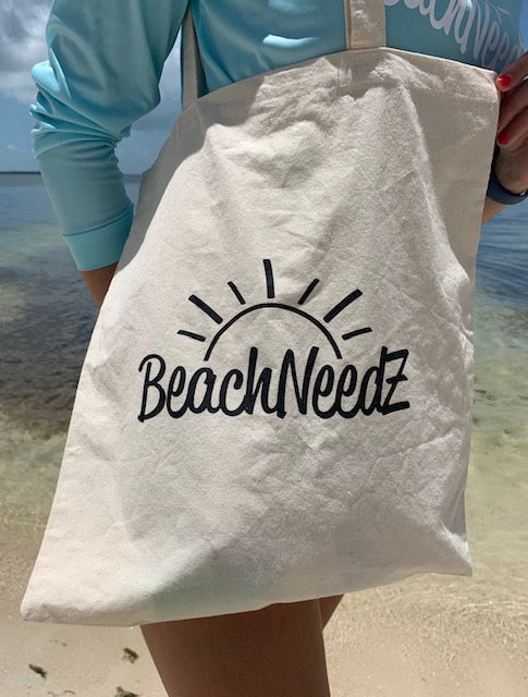 Canvas Waterproof Beach Tote Bags - Mustkies